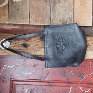 Vintage Harley Davidson leather purse